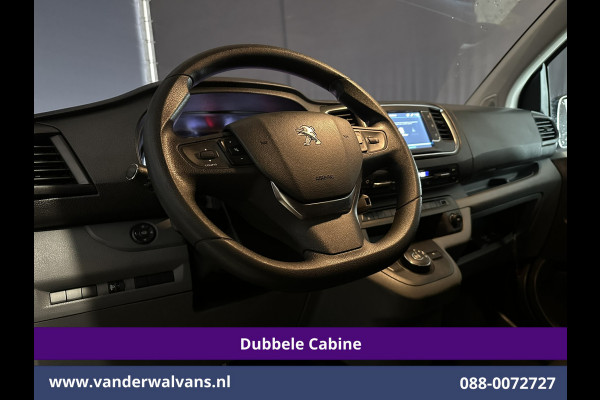 Peugeot Expert 2.0 BlueHDI 123pk Automaat L3H1 Dubbele Cabine Euro6 Airco | 6-Zits | Camera | Navigatie Head up Display, Apple Carplay, Android Auto, cruisecontrol, Trekhaak, Parkeersensoren