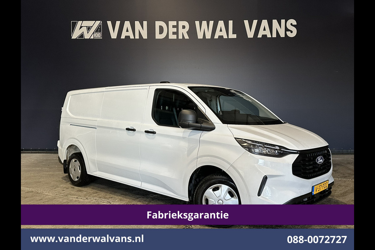 Ford Transit Custom 2.0 TDCI 136pk L2H1 Fabrieksgarantie Euro6 Airco | Camera | Apple Carplay | LED Android Auto, Cruisecontrol, Parkeersensoren, Verwarmde voorruit, Bijrijdersbank, 2740kg trekvermogen
