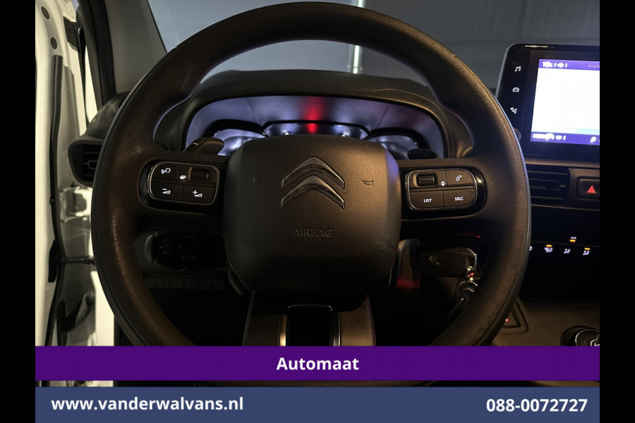 Citroën Berlingo 1.2 PureTech 130pk Automaat Benzine L1H1 Euro6 Airco | Navigatie | Camera Apple Carplay, Android Auto, Cruisecontrol, Parkeersensoren