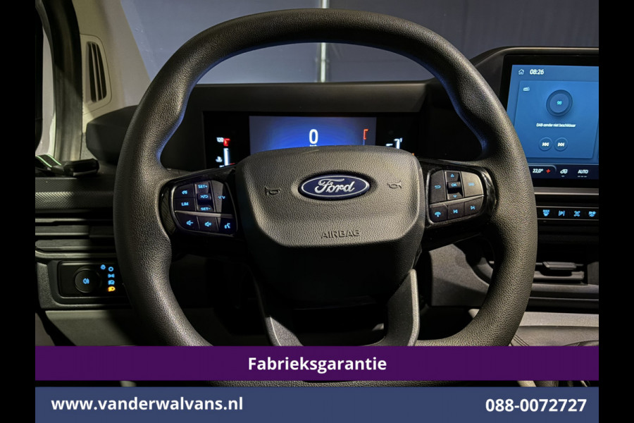 Ford Transit Custom 2.0 TDCI 111pk L1H1 Fabrieksgarantie Euro6 Airco | Camera | LED | Apple Carplay | Cruisecontrol Android Auto, Parkeersensoren, Verwarmde voorruit, Bijrijdersbank