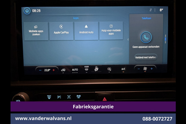 Ford Transit Custom 2.0 TDCI 111pk L1H1 Fabrieksgarantie Euro6 Airco | Camera | LED | Apple Carplay | Cruisecontrol Android Auto, Parkeersensoren, Verwarmde voorruit, Bijrijdersbank