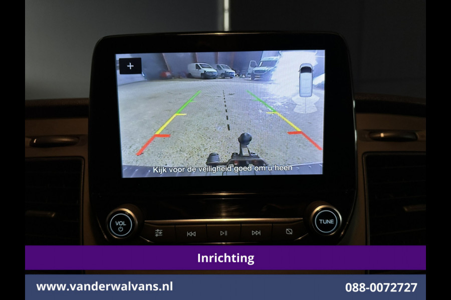Ford Transit Custom 2.0 TDCI 130pk L2H1 Inrichting Euro6 Airco | Camera | 2800kg Trekhaak | LED | Android Auto Cruisecontrol, Verwarmde voorruit, Stoelverwarming, Parkeersensoren, Bijrijdersbank