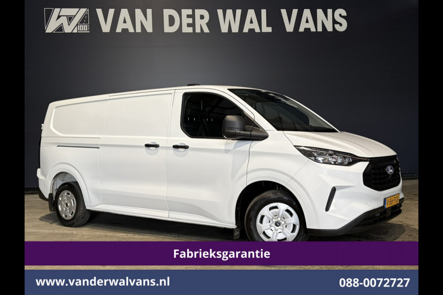 Ford Transit Custom 2.0 TDCI 136pk L2H1 Fabrieksgarantie Euro6 Airco | Camera | Apple Carplay | LED Cruisecontrol, Android Auto, Verwarmde Voorruit, Parkeersensoren, Bijrijdersbank, 2800kg trekvermogen