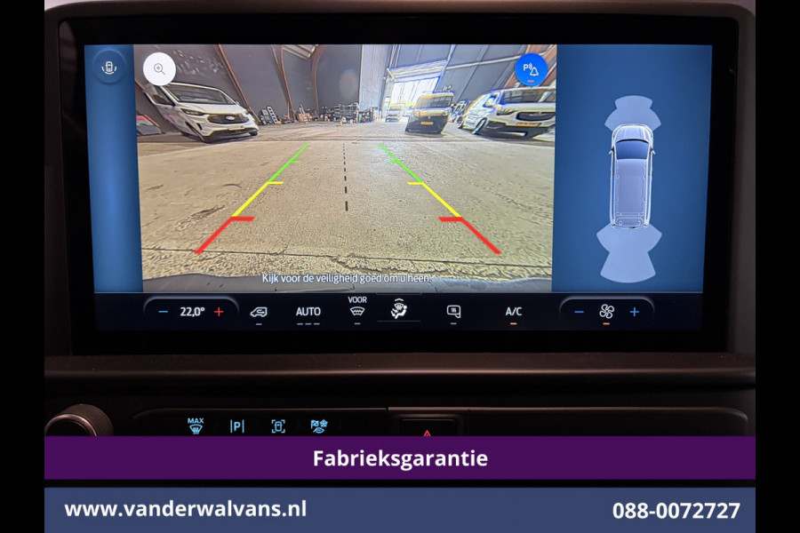 Ford Transit Custom 2.0 TDCI 136pk L2H1 Fabrieksgarantie Euro6 Airco | Camera | Apple Carplay | LED Cruisecontrol, Android Auto, Verwarmde Voorruit, Parkeersensoren, Bijrijdersbank, 2800kg trekvermogen