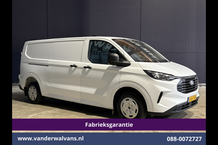 Ford Transit Custom 2.0 TDCI 136pk L2H1 Fabrieksgarantie Euro6 Airco | Camera | Apple Carplay | LED Cruisecontrol, Android Auto, Verwarmde Voorruit, Parkeersensoren, Bijrijdersbank, 2800kg trekvermogen