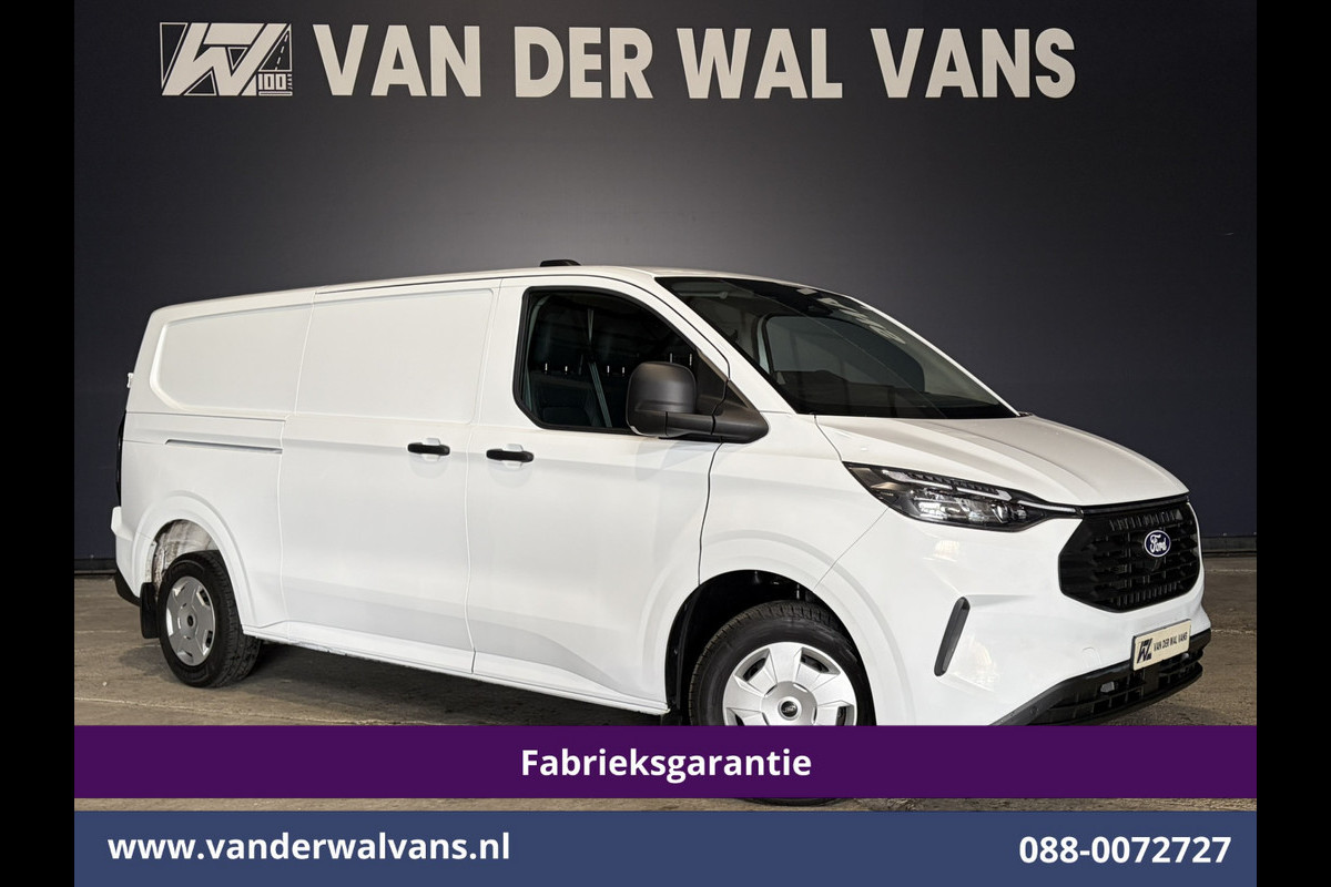 Ford Transit Custom 2.0 TDCI 136pk L2H1 Fabrieksgarantie Euro6 Airco | Camera | Apple Carplay | LED Cruisecontrol, Android Auto, Verwarmde Voorruit, Parkeersensoren, Bijrijdersbank, 2740kg trekvermogen