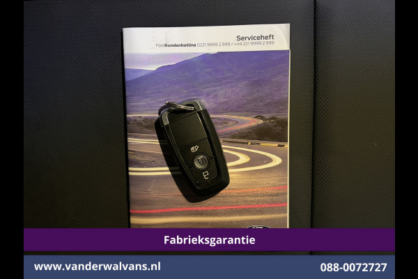 Ford Transit Custom 2.0 TDCI 136pk L2H1 Fabrieksgarantie Euro6 Airco | Camera | Apple Carplay | LED Cruisecontrol, Android Auto, Verwarmde Voorruit, Parkeersensoren, Bijrijdersbank, 2740kg trekvermogen
