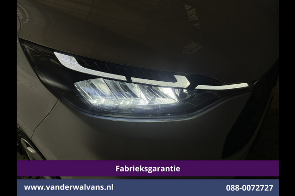 Ford Transit Custom 2.0 TDCI 136pk L2H1 Fabrieksgarantie Euro6 Airco | Camera | LED | Apple Carplay | Cruisecontrol Android Auto, Verwarmde voorruit, Parkeersensoren, Bijrijdersbank, 2740 kg trekvermogen