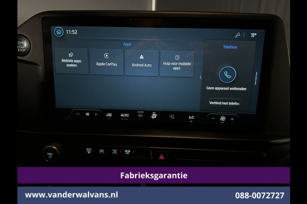 Ford Transit Custom 2.0 TDCI 136pk L2H1 Fabrieksgarantie Euro6 Airco | Camera | LED | Apple Carplay | Cruisecontrol Android Auto, Verwarmde voorruit, Parkeersensoren, Bijrijdersbank, 2740 kg trekvermogen