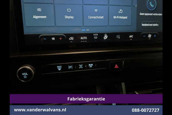 Ford Transit Custom 2.0 TDCI 136pk L2H1 Fabrieksgarantie Euro6 Airco | Camera | LED | Apple Carplay | Cruisecontrol Android Auto, Verwarmde voorruit, Parkeersensoren, Bijrijdersbank, 2740 kg trekvermogen