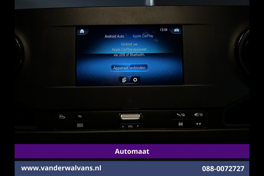 Mercedes-Benz Sprinter 316 CDI 164pk Automaat L3H2 Euro6 Airco | Camera | 3500kg Trekhaak | Apple Carplay Chauffeursstoel, Cruisecontrol, Android Auto, Stoelverwarming, 270graden Achterdeuren, Parkeersensoren, Bijrijdersbank