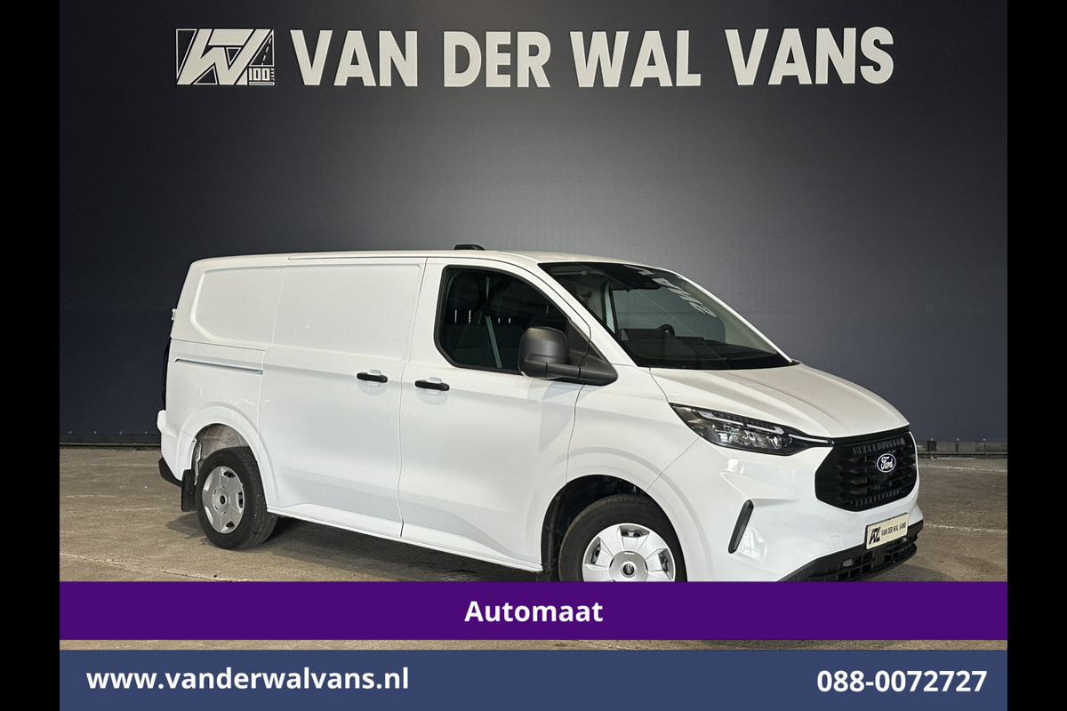 Ford Transit Custom 2.0 TDCI 136pk Automaat L1H1 Euro6 Airco | Camera | LED | Cruisecontrol | Apple Carplay Android Auto, Verwarmde voorruit, Parkeersensoren, Bijrijdersbank, 2740kg trekvermogen