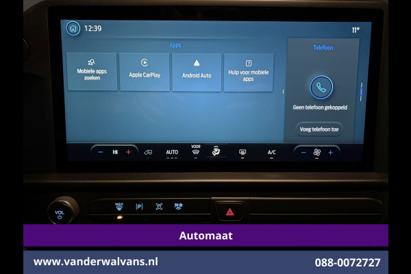 Ford Transit Custom 2.0 TDCI 136pk Automaat L1H1 Euro6 Airco | Camera | LED | Cruisecontrol | Apple Carplay Android Auto, Verwarmde voorruit, Parkeersensoren, Bijrijdersbank, 2740kg trekvermogen