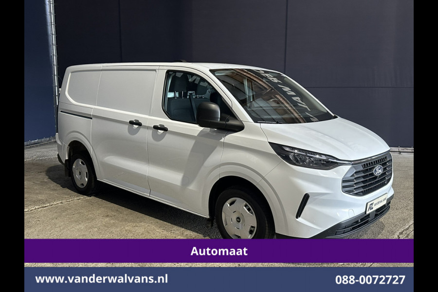 Ford Transit Custom 2.0 TDCI 136pk Automaat L1H1 Euro6 Airco | Camera | LED | Cruisecontrol | Apple Carplay Android Auto, Verwarmde voorruit, Parkeersensoren, Bijrijdersbank, 2740kg trekvermogen