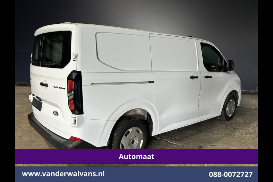 Ford Transit Custom 2.0 TDCI 136pk Automaat L1H1 Euro6 Airco | Camera | LED | Cruisecontrol | Apple Carplay Android Auto, Verwarmde voorruit, Parkeersensoren, Bijrijdersbank, 2740kg trekvermogen