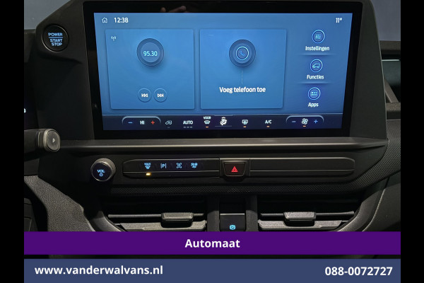 Ford Transit Custom 2.0 TDCI 136pk Automaat L1H1 Euro6 Airco | Camera | LED | Cruisecontrol | Apple Carplay Android Auto, Verwarmde voorruit, Parkeersensoren, Bijrijdersbank, 2740kg trekvermogen
