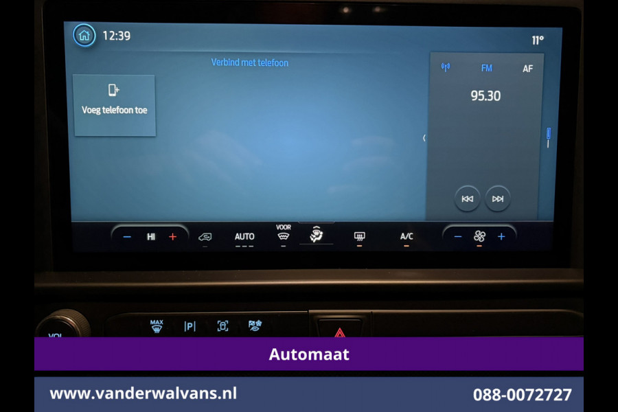 Ford Transit Custom 2.0 TDCI 136pk Automaat L1H1 Euro6 Airco | Camera | LED | Cruisecontrol | Apple Carplay Android Auto, Verwarmde voorruit, Parkeersensoren, Bijrijdersbank, 2740kg trekvermogen