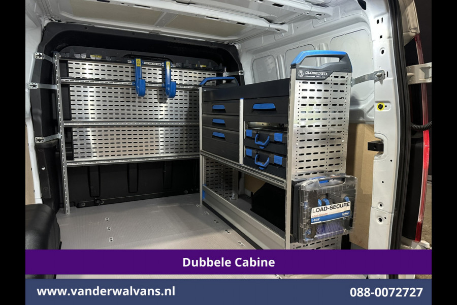 Ford Transit Custom 2.0 TDCI 130pk L2H1 Dubbele Cabine Inrichting Euro6 Airco | 5-Zits | Imperiaal | LED | Cruisecontrol Stoelverwarming, Parkeersensoren