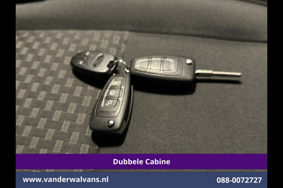 Ford Transit Custom 2.0 TDCI 130pk L2H1 Dubbele Cabine Euro6 Airco | 6-Zits | Xenon | Camera | Navigatie | Apple Carplay | LED Android Auto, Cruisecontrol, Stoelverwarming, Verwarmde voorruit, Parkeersensoren