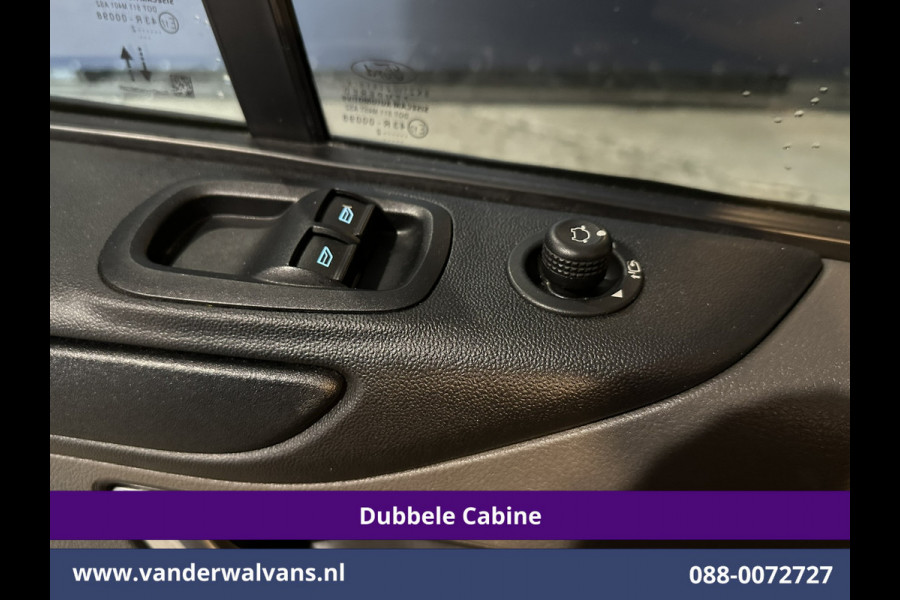 Ford Transit Custom 2.0 TDCI 130pk L2H1 Dubbele Cabine Euro6 Airco | 6-Zits | Xenon | Camera | Navigatie | Apple Carplay | LED Android Auto, Cruisecontrol, Stoelverwarming, Verwarmde voorruit, Parkeersensoren