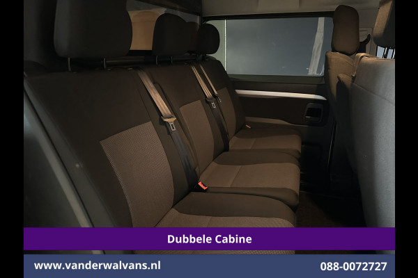 Citroën Jumpy 2.0 BlueHDI 150pk L3H1 Dubbele cabine Euro6 Airco | 6-Zits | Camera | Navigatie Apple Carplay, Android Auto, Cruisecontrol, Parkeersensoren