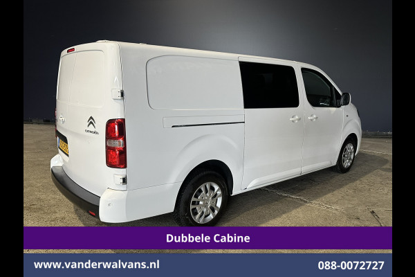Citroën Jumpy 2.0 BlueHDI 150pk L3H1 Dubbele cabine Euro6 Airco | 6-Zits | Camera | Navigatie Apple Carplay, Android Auto, Cruisecontrol, Parkeersensoren