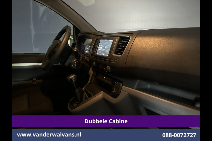 Citroën Jumpy 2.0 BlueHDI 150pk L3H1 Dubbele cabine Euro6 Airco | 6-Zits | Camera | Navigatie Apple Carplay, Android Auto, Cruisecontrol, Parkeersensoren