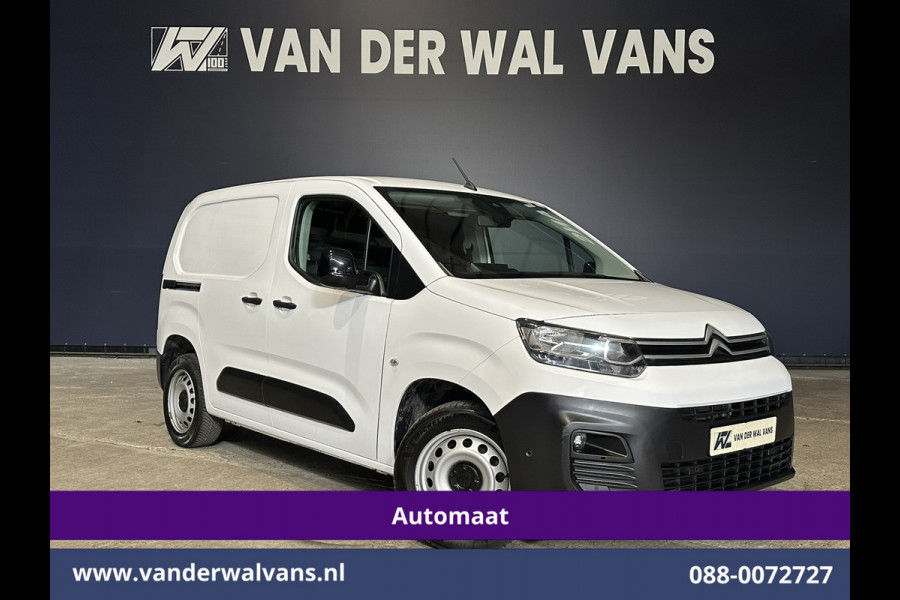 Citroën Berlingo 1.2 PureTech 130pk Automaat Benzine L1H1 Euro6 Airco | 3-Zits | Apple Carplay | Cruisecontrol Android Auto, Parkeersensoren, bijrijdersbank