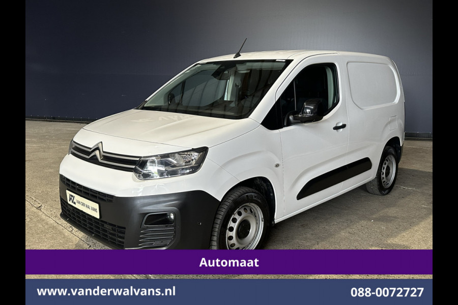 Citroën Berlingo 1.2 PureTech 130pk Automaat Benzine L1H1 Euro6 Airco | 3-Zits | Apple Carplay | Cruisecontrol Android Auto, Parkeersensoren, bijrijdersbank