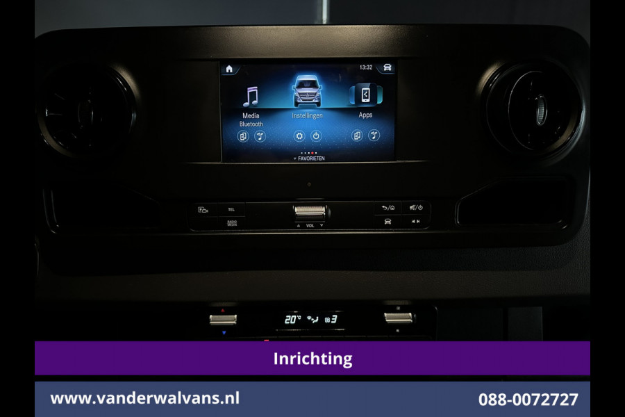 Mercedes-Benz Sprinter 316 CDI 164pk L2H2 inrichting Euro6 Airco | Camera | 3500kg Trekhaak | Apple Carplay Cruisecontrol, Android Auto, Parkeersensoren
