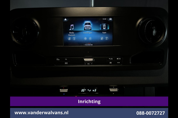 Mercedes-Benz Sprinter 316 CDI 164pk L2H2 inrichting Euro6 Airco | Camera | 3500kg Trekhaak | Apple Carplay Cruisecontrol, Android Auto, Parkeersensoren