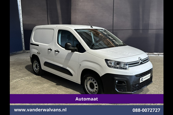 Citroën Berlingo 1.2 PureTech 130pk Automaat Benzine L1H1 Euro6 Airco | 3-Zits | Navigatie | Camera Apple Carplay, Android Auto, Cruisecontrol, Parkeersensoren, Bijrijdersbank