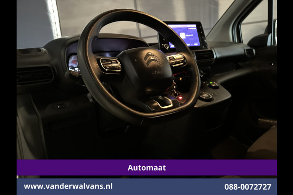 Citroën Berlingo 1.2 PureTech 130pk Automaat Benzine L1H1 Euro6 Airco | 3-Zits | Navigatie | Camera Apple Carplay, Android Auto, Cruisecontrol, Parkeersensoren, Bijrijdersbank
