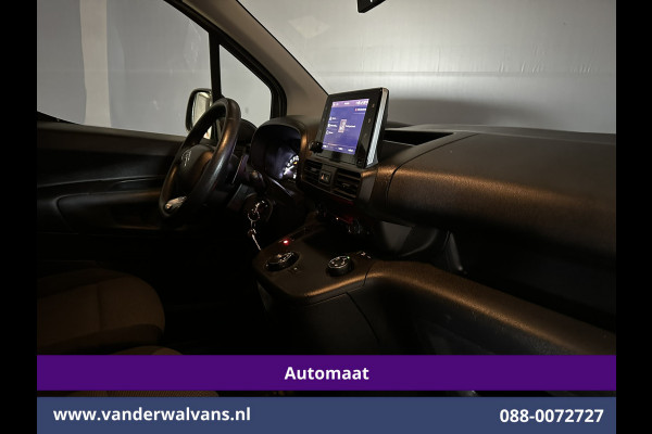 Citroën Berlingo 1.2 PureTech 130pk Automaat Benzine L1H1 Euro6 Airco | 3-Zits | Navigatie | Camera Apple Carplay, Android Auto, Cruisecontrol, Parkeersensoren, Bijrijdersbank