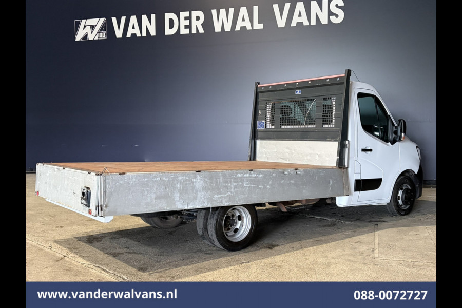 Renault Master 2.0 dCi Pick Up Open Laadbak Dubbel Lucht Euro6 Airco | Cruisecontrol | LED | Leder Bluetooth telefoonvoorbereiding