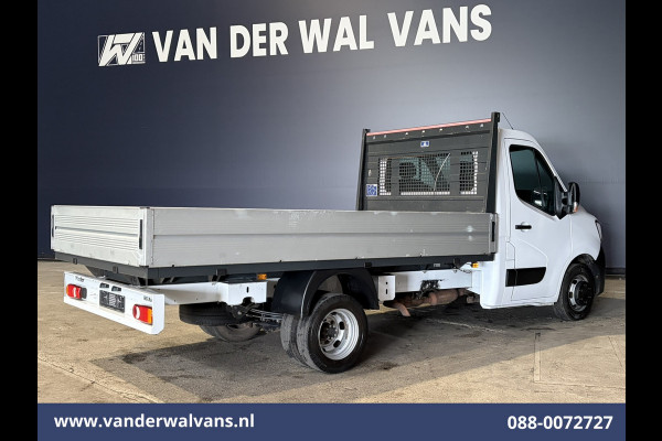 Renault Master 2.0 dCi Pick Up Open Laadbak Dubbel Lucht Euro6 Airco | Cruisecontrol | LED | Leder Bluetooth telefoonvoorbereiding