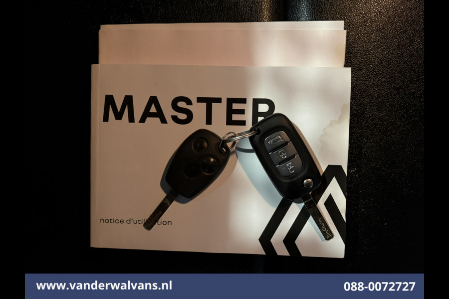 Renault Master 2.0 dCi Pick Up Open Laadbak Dubbel Lucht Euro6 Airco | Cruisecontrol | LED | Leder Bluetooth telefoonvoorbereiding