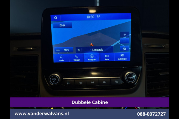 Ford Transit Custom 2.0 TDCI 170pk Automaat L2H1 Dubbele Cabine Euro6 Airco | 5-Zits | Camera | Navigatie | Apple Carplay | LED Android Auto, Stoelverwarming, Verwarmde voorruit, Parkeersensoren, Trekhaak