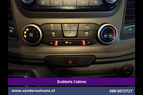 Ford Transit Custom 2.0 TDCI 170pk Automaat L2H1 Dubbele Cabine Euro6 Airco | 5-Zits | Camera | Navigatie | Apple Carplay | LED Android Auto, Stoelverwarming, Verwarmde voorruit, Parkeersensoren, Trekhaak