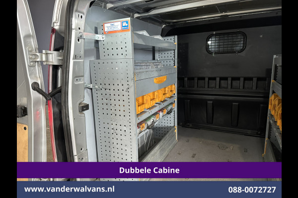 Ford Transit Custom 2.0 TDCI 170pk Automaat L2H1 Dubbele Cabine Euro6 Airco | 5-Zits | Camera | Navigatie | Apple Carplay | LED Android Auto, Stoelverwarming, Verwarmde voorruit, Parkeersensoren, Trekhaak
