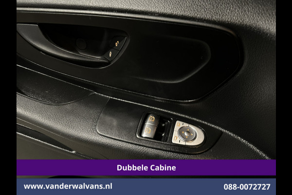 Mercedes-Benz Vito 116 CDI 164pk Automaat L3H1 Dubbele Cabine inrichting Euro6 Airco | 5-Zits | Camera | Apple Carplay 2500kg trekhaak, Cruisecontrol, Android Auto, Parkeersensoren