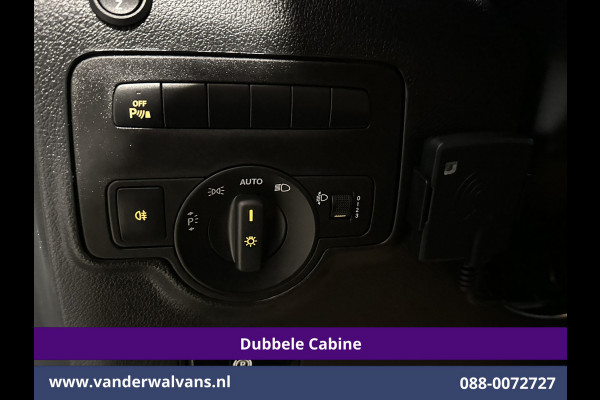 Mercedes-Benz Vito 116 CDI 164pk Automaat L3H1 Dubbele Cabine inrichting Euro6 Airco | 5-Zits | Camera | Apple Carplay 2500kg trekhaak, Cruisecontrol, Android Auto, Parkeersensoren