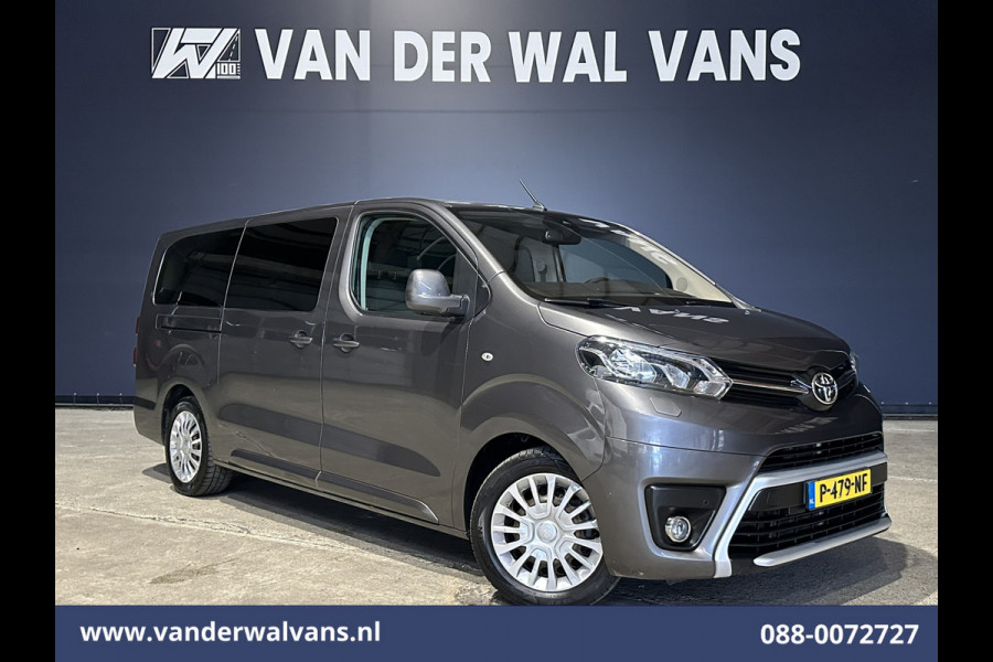 Toyota Proace Shuttle 1.5 D-4D 120pk L3H1 XL 9 Zits Personenbus Euro6 Airco | Navigatie | Camera | Apple Carplay Cruisecontrol, Android Auto, Parkeersensoren, Bijrijdersbank