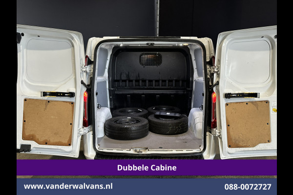 Ford Transit Custom 2.0 TDCI 130pk Automaat L2H1 Dubbele Cabine Euro6 Airco | 6-Zits | Camera | Navigatie | LED, Android Auto, Adaptieve Cruisecontrol, Verwarmde voorruit, Stoelverwarming, Parkeersensoren