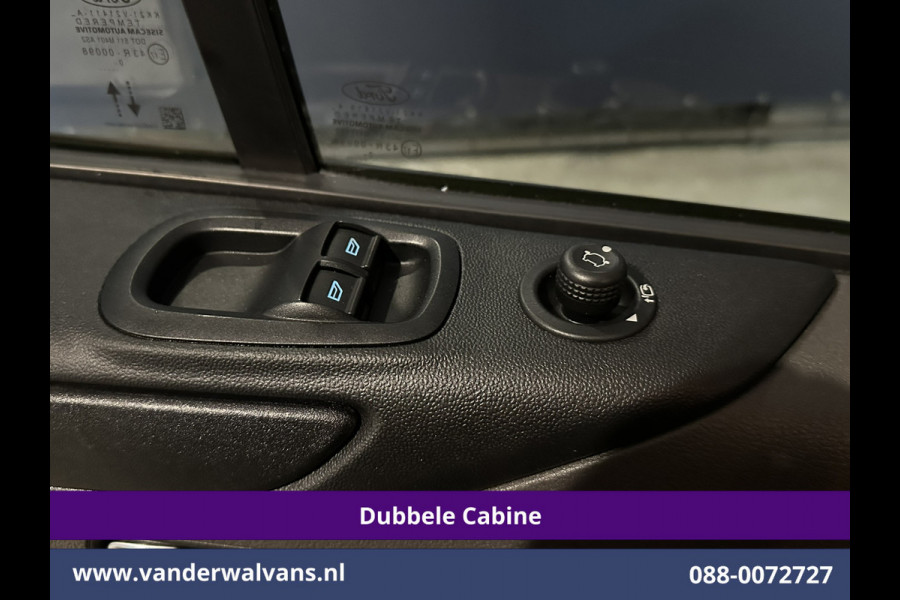 Ford Transit Custom 2.0 TDCI 130pk Automaat L2H1 Dubbele Cabine Euro6 Airco | 6-Zits | Camera | Navigatie | LED, Android Auto, Adaptieve Cruisecontrol, Verwarmde voorruit, Stoelverwarming, Parkeersensoren