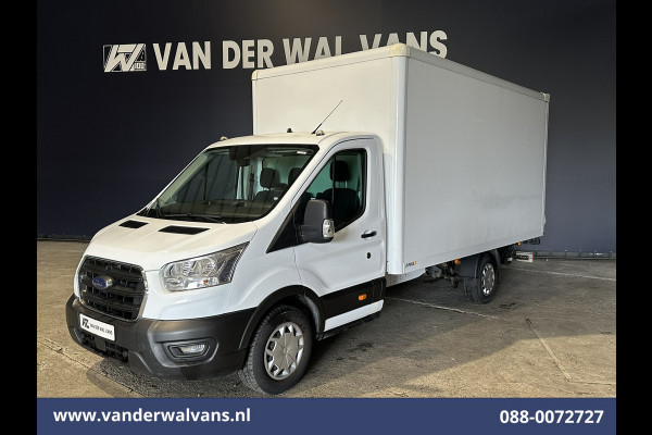 Ford Transit 2.0 TDCI 130pk Bakwagen L4.35m Laadklep Euro6 Airco | Camera | Cruisecontrol | Verwarmde voorruit Bijrijdersbank, 970kg laadvermogen