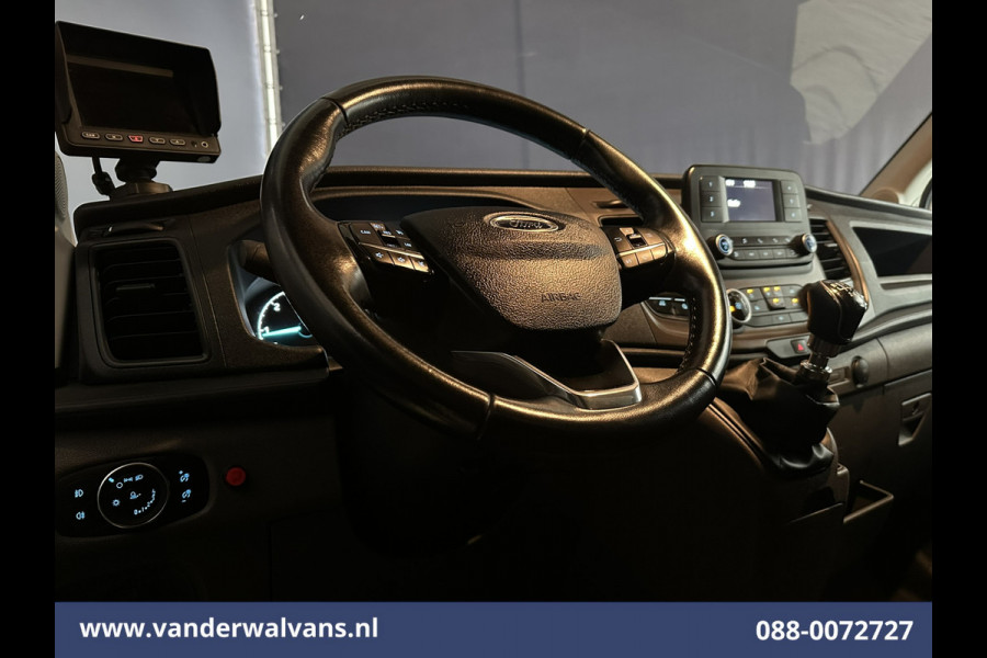 Ford Transit 2.0 TDCI 130pk Bakwagen L4.35m Laadklep Euro6 Airco | Camera | Cruisecontrol | Verwarmde voorruit Bijrijdersbank, 970kg laadvermogen