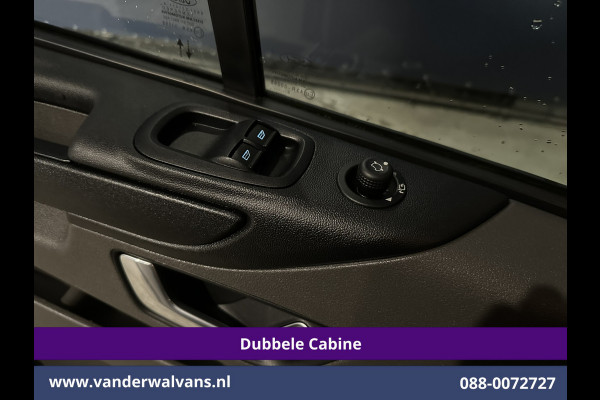 Ford Transit Custom 2.0 TDCI 131pk L2H1 Dubbele Cabine Euro6 Airco | 6-zits | Camera | LED | 2800kg Trekhaak | LM Velgen | Cruisecontrol, Android Auto, Verwarmde Voorruit, Parkeersensoren, Bijrijdersbank