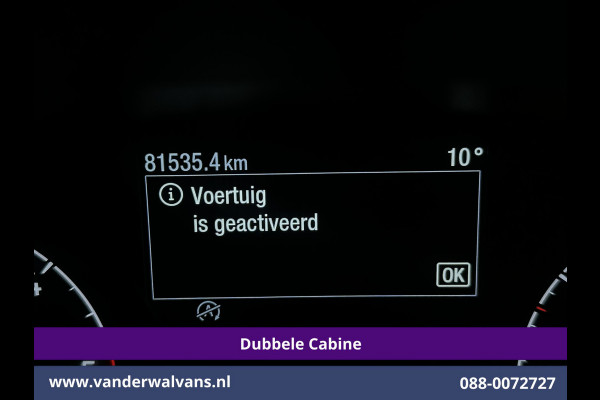 Ford Transit Custom 2.0 TDCI 131pk L2H1 Dubbele Cabine Euro6 Airco | 6-zits | Camera | LED | 2800kg Trekhaak | LM Velgen | Cruisecontrol, Android Auto, Verwarmde Voorruit, Parkeersensoren, Bijrijdersbank