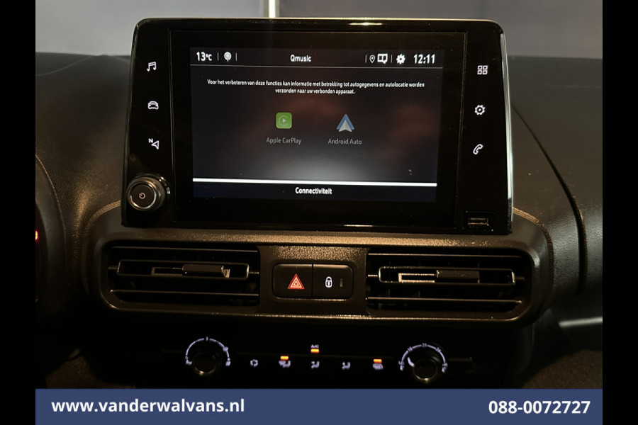 Opel Combo 1.5D 102pk L1H1 Euro6 Airco | Navigatie | Apple Carplay | Cruisecontrol Android Auto, Parkeersensoren